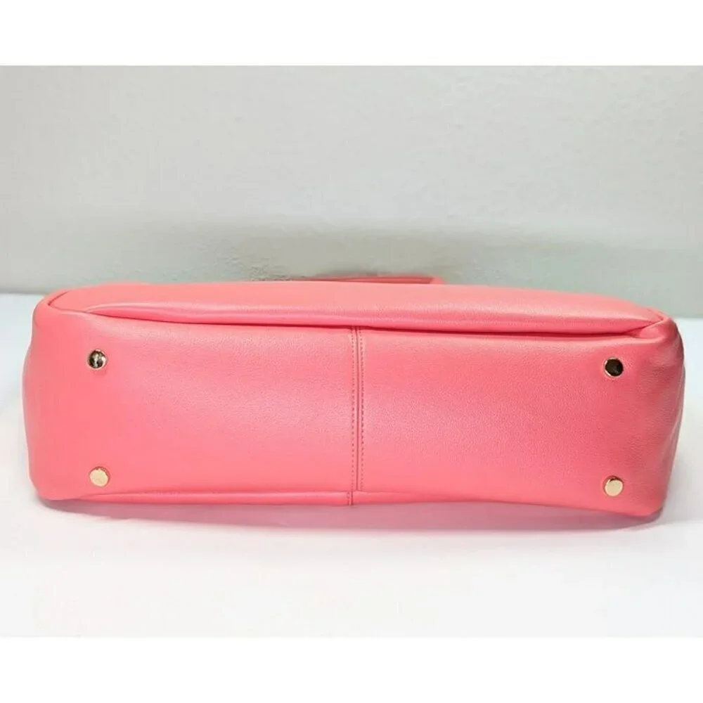 On 34th Azriell Extra-Large Tote Peony Coral, Created for Macy's (MSRP $130)